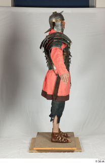  Photos Medieval Knight in plate armor 11 Medieval Soldier Roman soldier a poses red gambeson whole body 0007.jpg